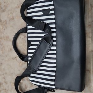 Black and White Laptop Bag